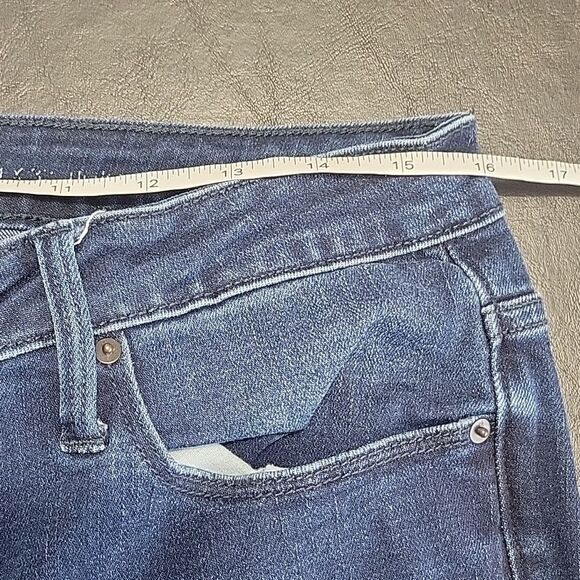 Calvin Klein Jeans Women's Ultimate Skinny Dark wash size 14x32 high waist slim - Picture 6 of 8